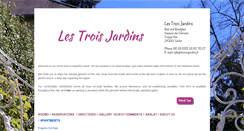 Desktop Screenshot of lestroisjardins.fr